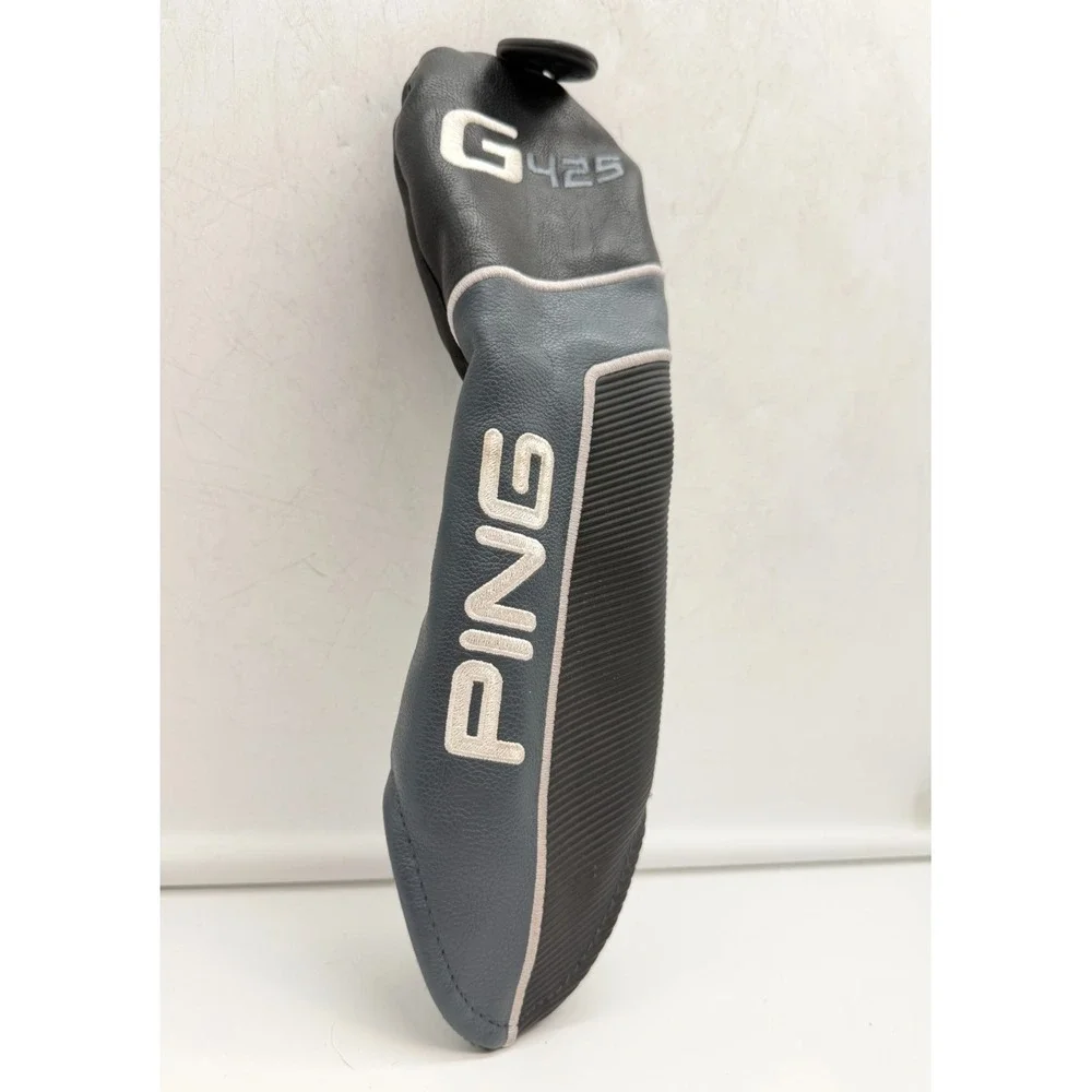 PING G425 Fairway Wood Golf Club Headcover - Black Grey White Adjustable Tag OEM